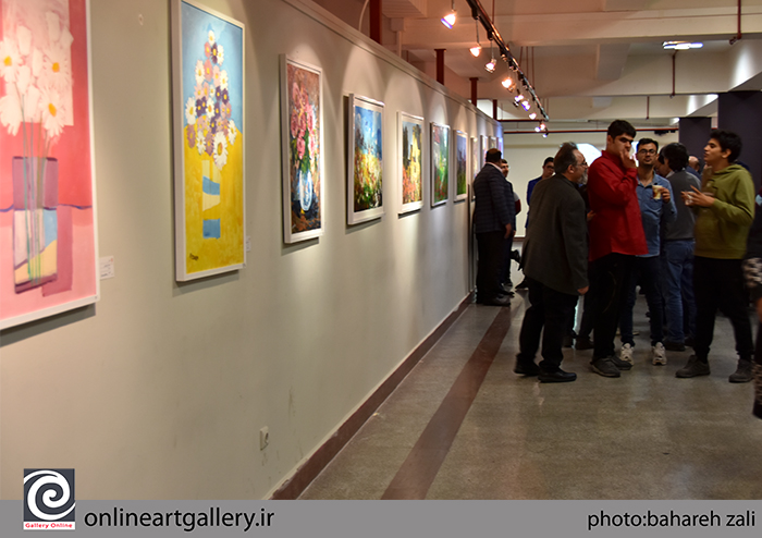 گزارش تصویری نخستین نمایشگاه کشوری نقاشی افراد دارای معلولیت در موسسه صبا (بخش سوم)